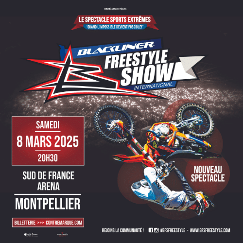 BLACKLINER FREESTYLE SHOW 2025 - 8 mars 2025